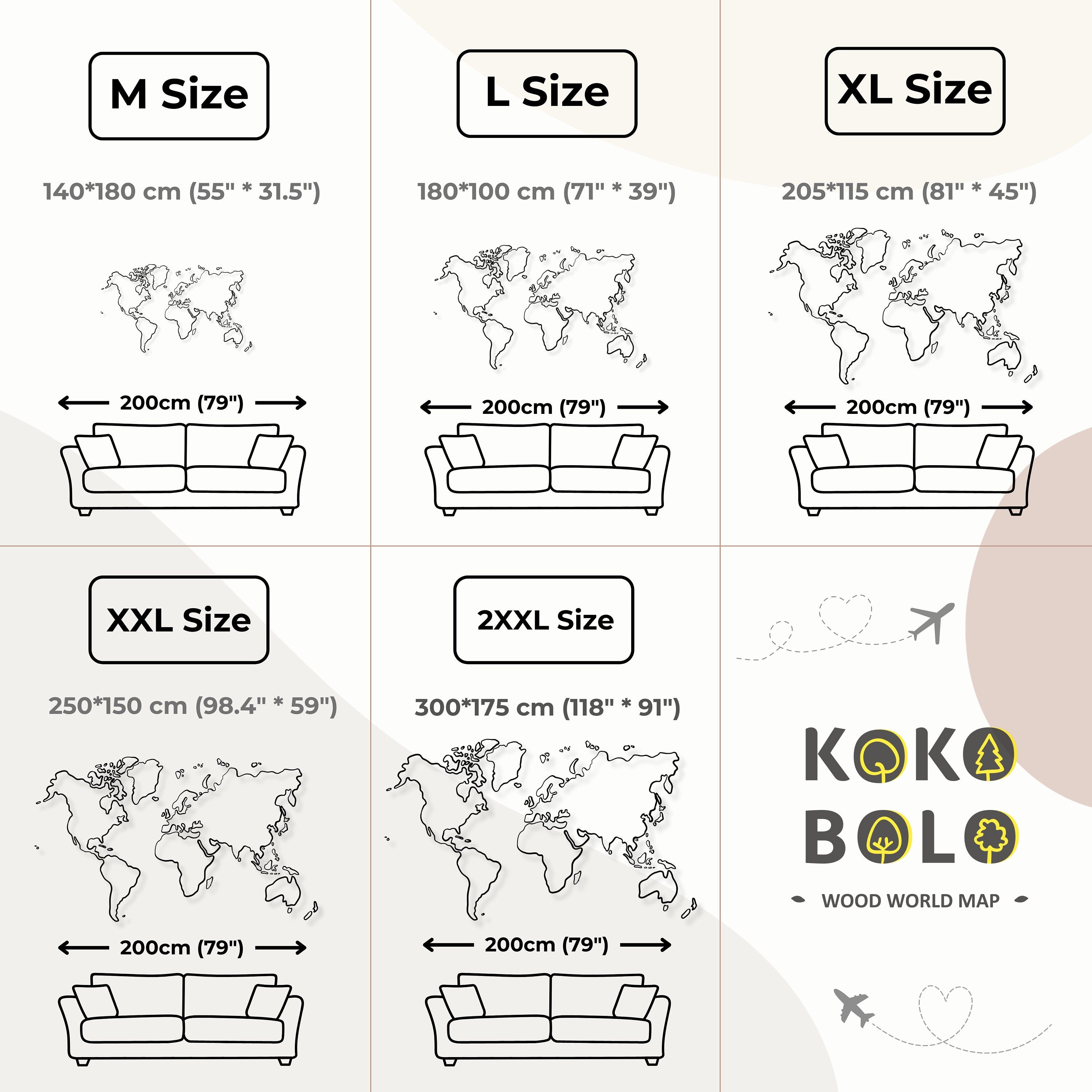 3D Wooden World Push Pin Travel Map