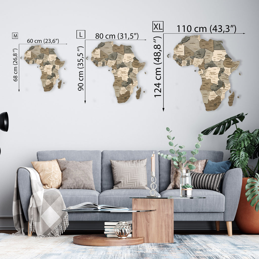 Wood South Africa Map Travel