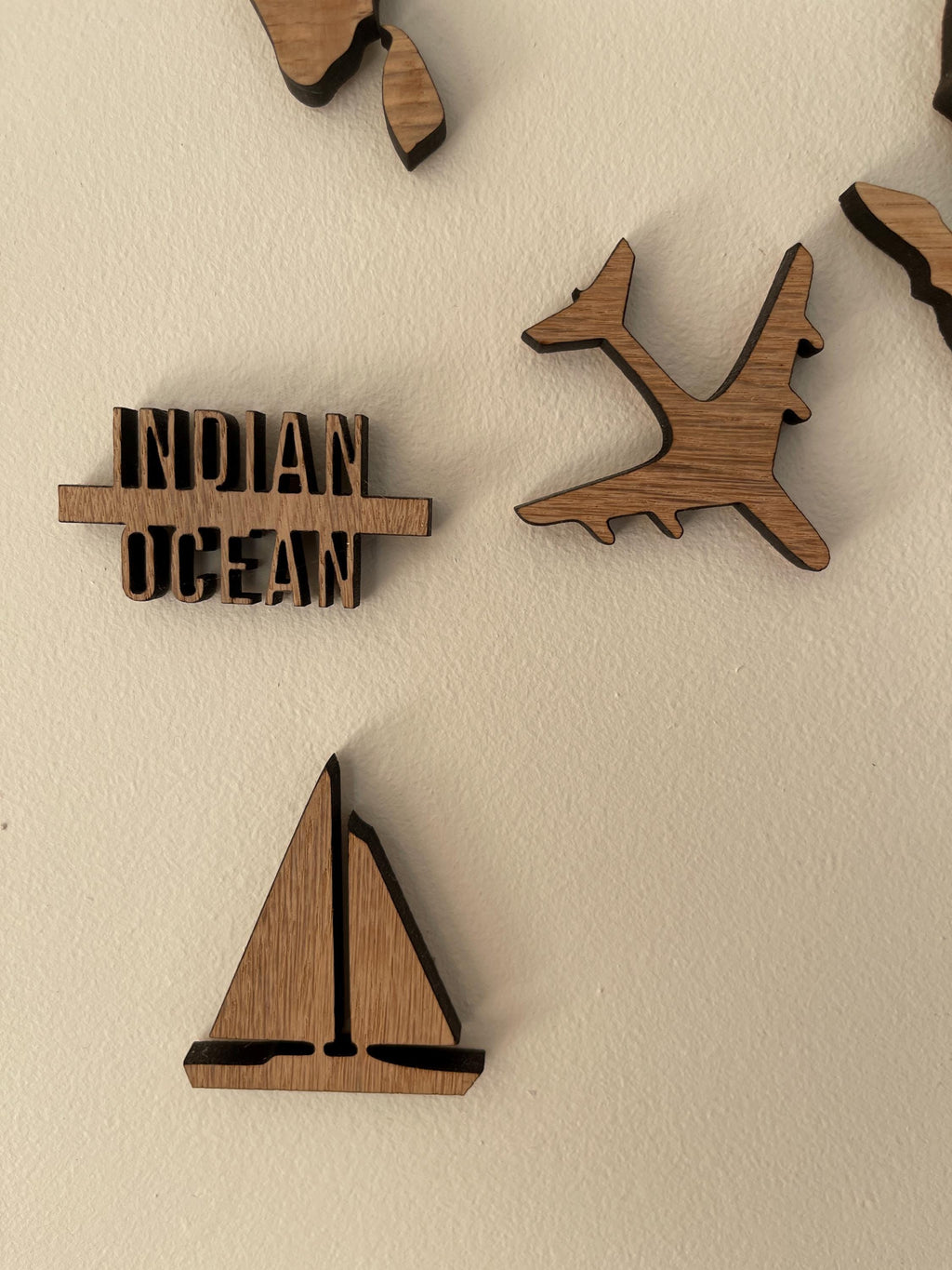 Wooden World Map - Map of the World