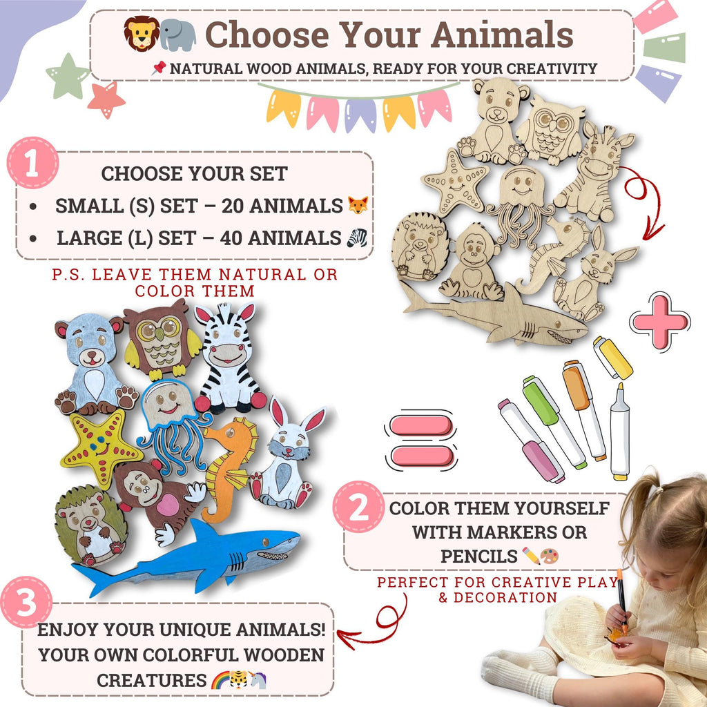 Personalized Wooden World Map for Kids